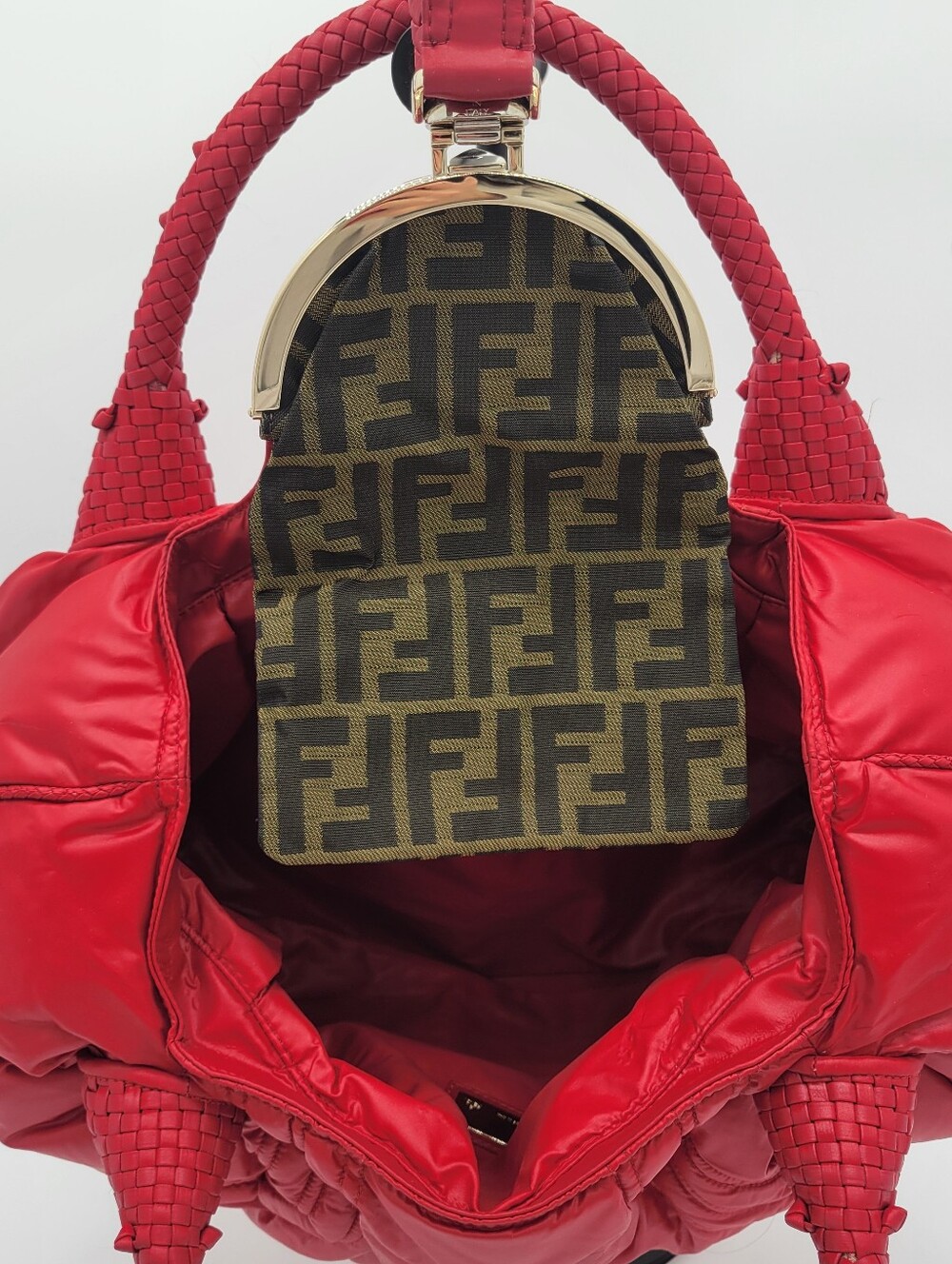 Fendi x Moncler Limited Edition Quilted Spy Bag - Picture 6 of 16